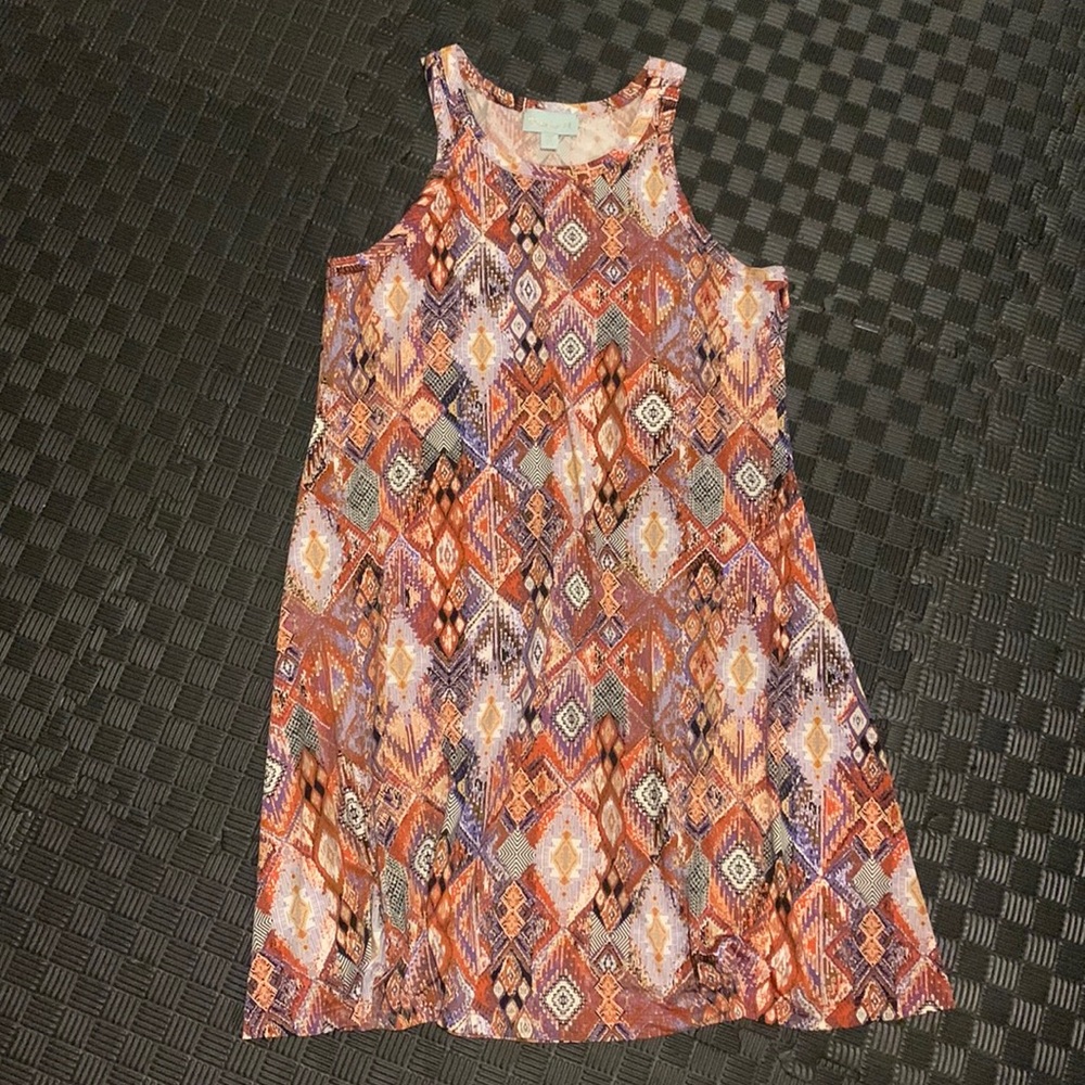 Victoria M multicolor dress size medium